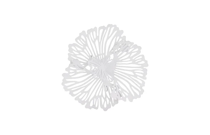 Phillips Collection Extra Small Flower Wall Art in White TH109685