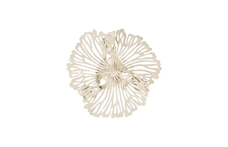 Phillips Collection Extra Small Flower Wall Art in Ivory TH109686