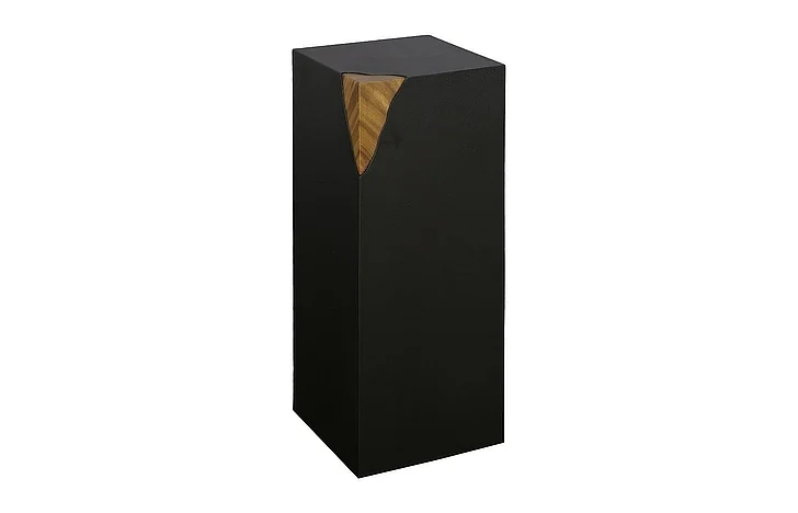 Phillips Collection Cornered Pedestal in Black TH110315