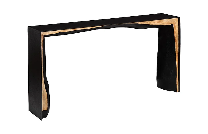 Phillips Collection Framed Waterfall Console Table in Natural TH110322