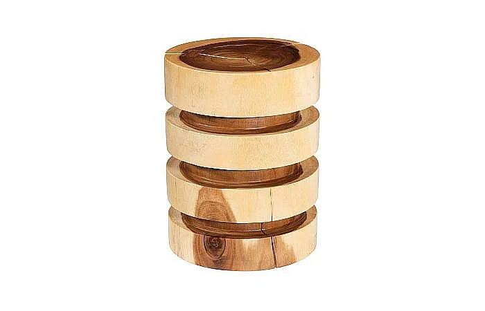 Phillips Collection Ridge Stool in Natural TH110603