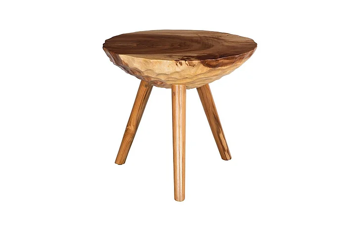 Phillips Collection Large Indent Side Table in Natural TH115366