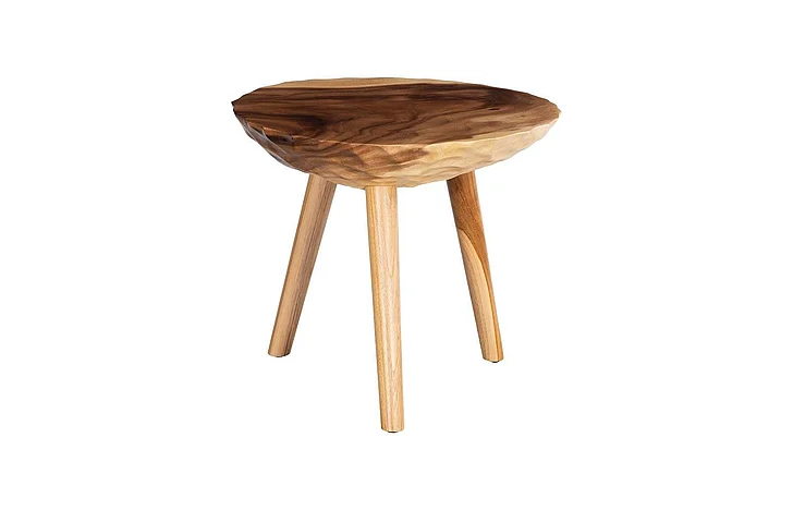 Phillips Collection Medium Indent Side Table in Natural TH115367