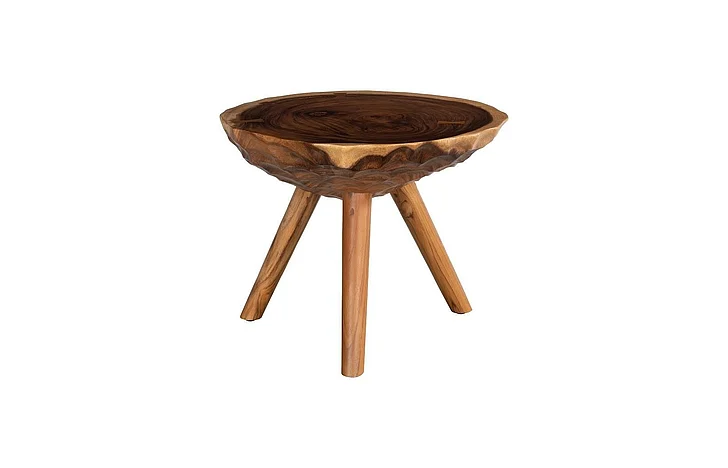 Phillips Collection Small Indent Side Table in Natural TH115368