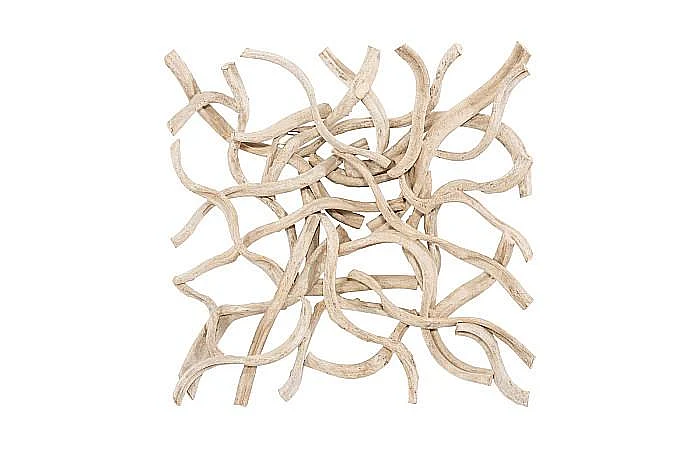 Phillips Collection Vine Wall Tile Large in Bleached TH117214
