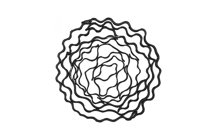 Phillips Collection Vine Wall Flower, Black, Large TH120058
