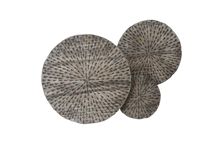 Phillips Collection Metal Lotus Wall Art in Aluminum/Rust TH66079