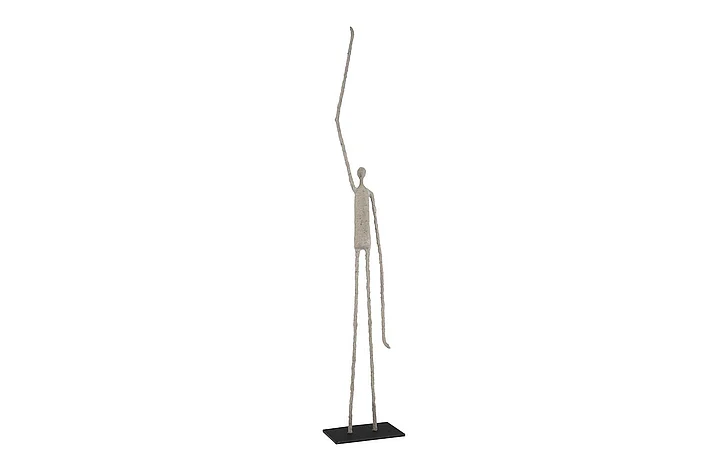Phillips Collection Human Sculpture One Arm Up in Paper Mache TH77287