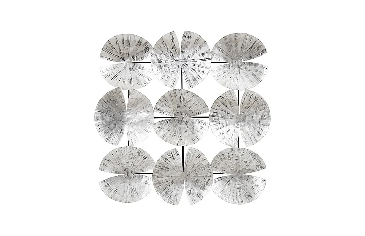 Phillips Collection Ginkgo Leaf Wall Art in Antique Silver TH78934