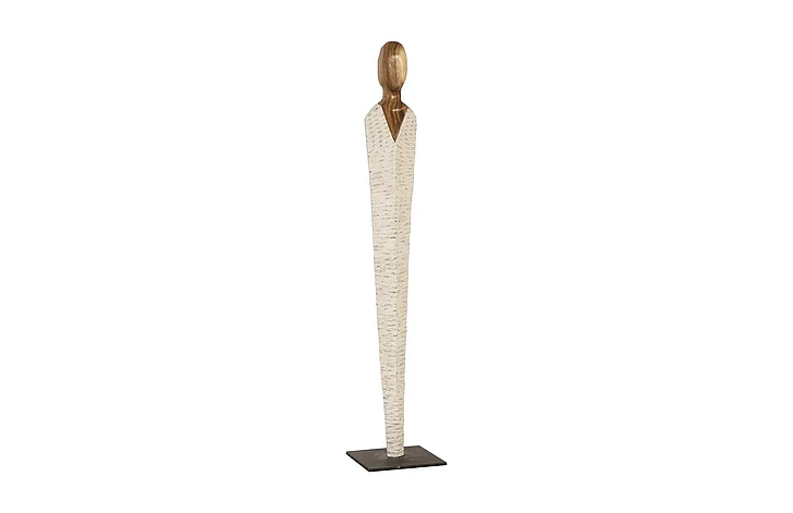 Phillips Collection Medium Vested Female Sculpture in Natural TH80094