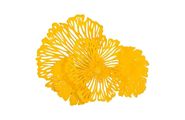 Phillips Collection Small Flower Wall Art in Yellow TH83077