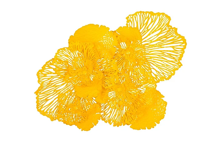 Phillips Collection Large Flower Wall Art in Yellow TH83079