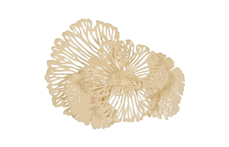 Phillips Collection Small Flower Wall Art in Ivory TH83083