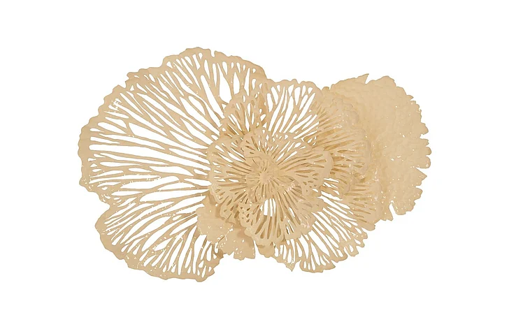 Phillips Collection Medium Flower Wall Art in Ivory TH83084