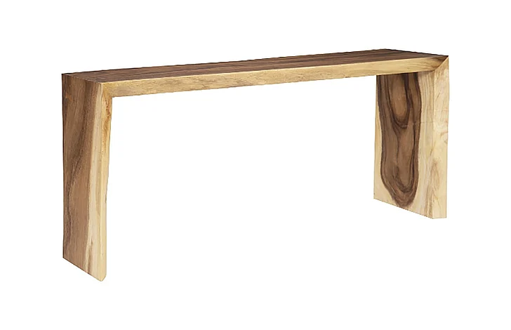 Phillips Waterfall Console Table in Natural TH84104
