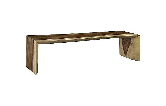 Phillips Collection Waterfall Bench in Natural TH84107