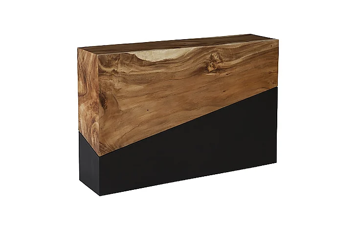 Phillips Geometry Console Table in Natural TH85206