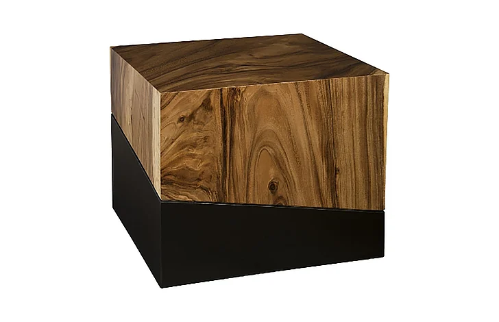 Phillips Geometry Large Side Table in Natural TH85207