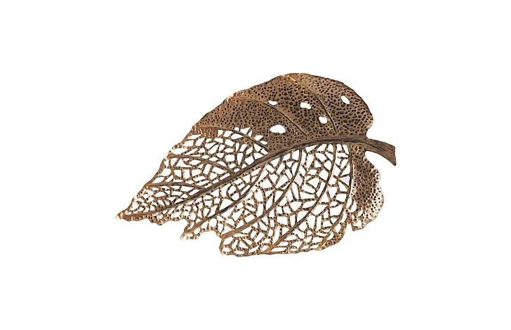 Phillips Collection Medium Birch Leaf Wall Art in Copper/Matte Lacquer TH85750