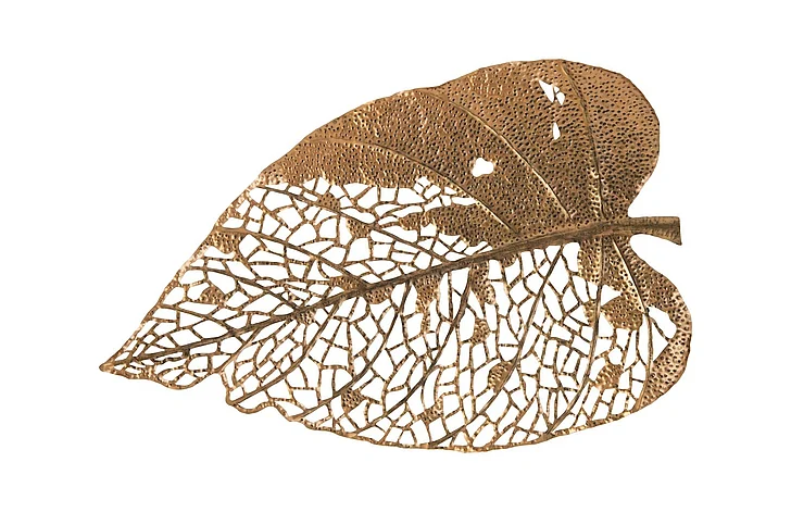 Phillips Collection Extra Large Birch Leaf Wall Art in Copper/Matte Lacquer TH85854
