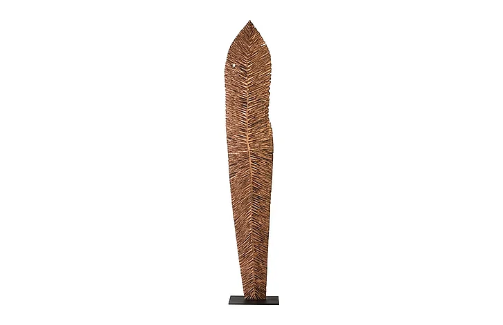 Phillips Collection Carved Leaf XL on Stand in Copper TH89167