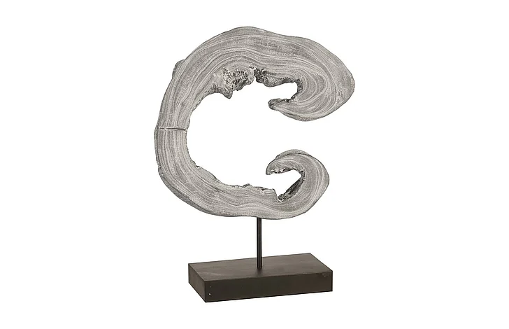 Phillips Collection Creature Sculpture on Stand in Gray Stone TH93180