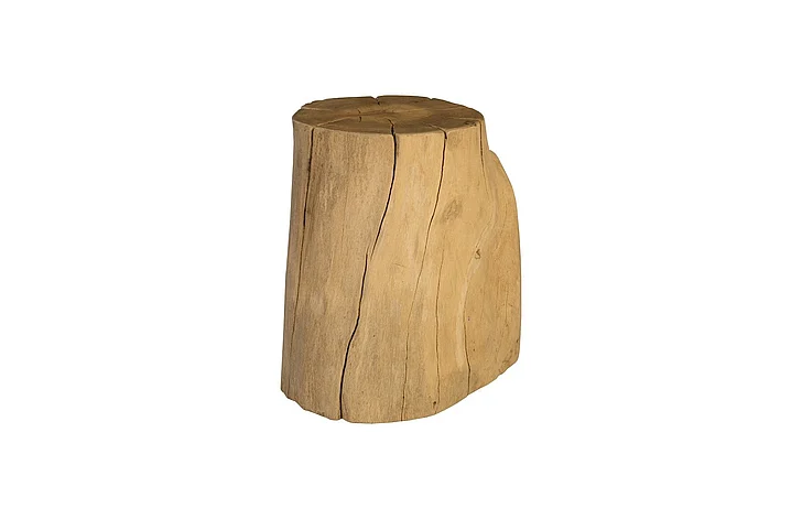 Phillips Collection Wood Round Stool Assorted in Natural TH93214
