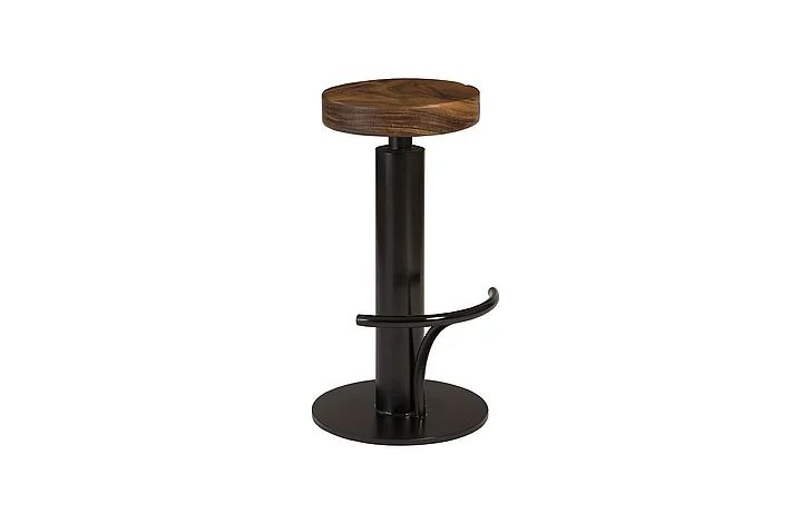Phillips Collection Iron Bar Stool in Black TH94610