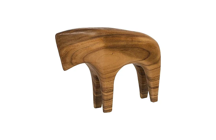 Phillips Collection Bull Sculpture in Natural TH95617