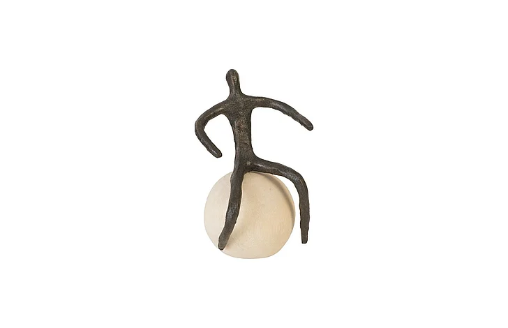 Phillips Collection Reaching Seated Figure in Bronze/Bleached TH96039
