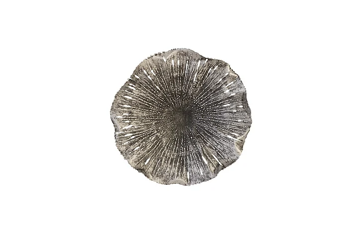 Phillips Collection Lotus Small Wall Art in Antique Silver TH96159