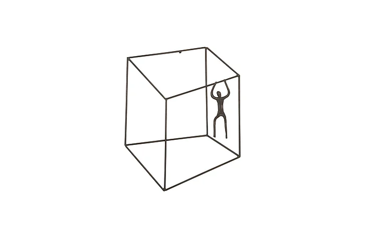Phillips Collection Perspective Hanging Wall Art in Rust TH97099