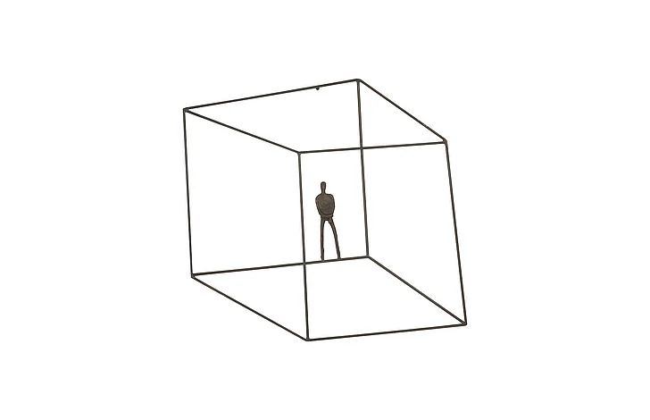 Phillips Collection Perspective Standing Wall Art in Rust TH97101