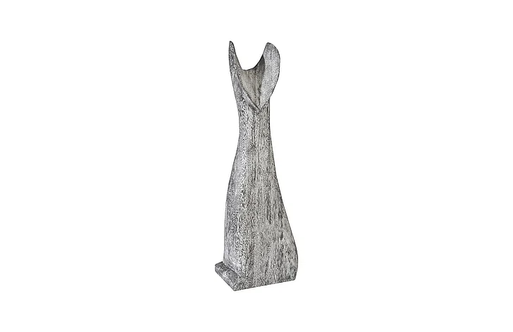 Phillips Collection Small Cat Sculpture in Gray Stone TH97539