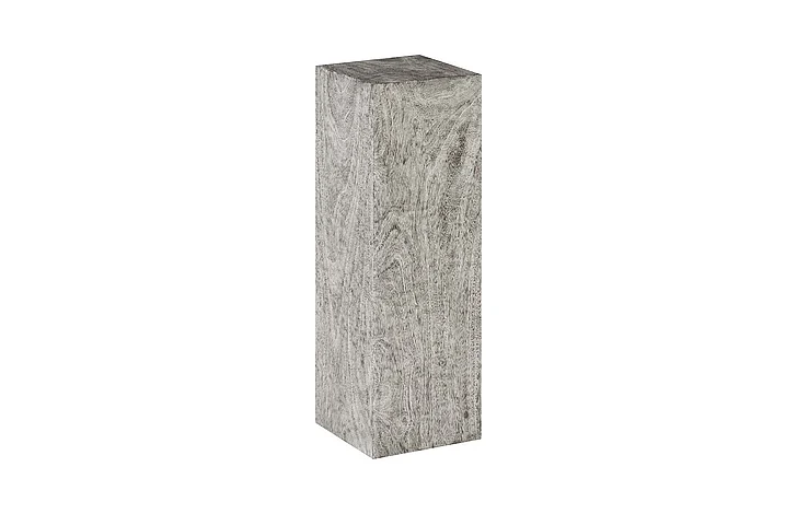 Phillips Collection Prism Large Pedestal in Gray Stone TH97658