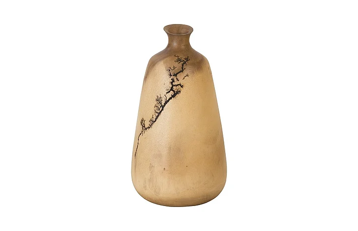 Phillips Collection Lightning Short-Neck Bottle in Natural TH97705