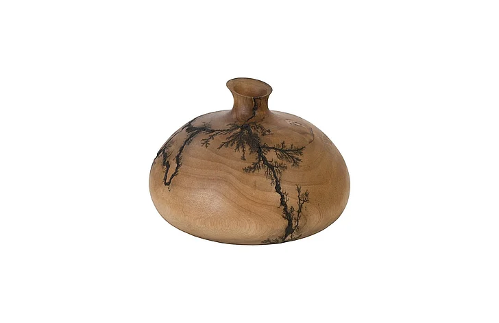 Phillips Collection Lightning Round Short-Neck Vase in Natural TH97707