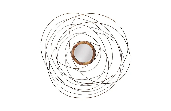 Phillips Collection Large Nest Mirror in Copper/Natural TH99488