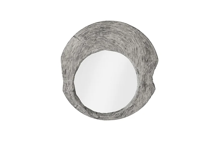 Phillips Collection Freeform Mirror in Gray Stone TH99519