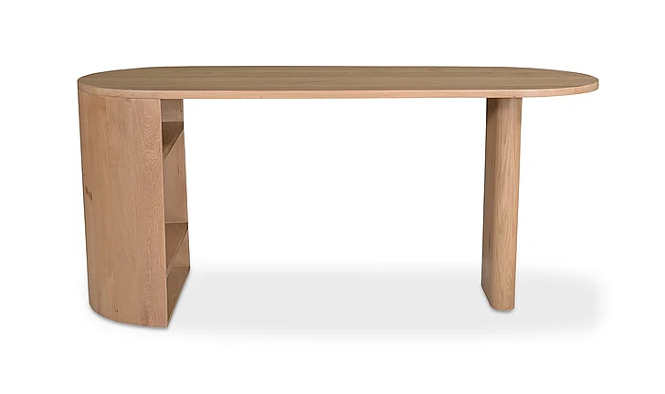 Moe's Home Collection Theo Desk in Natural RP-1047-24