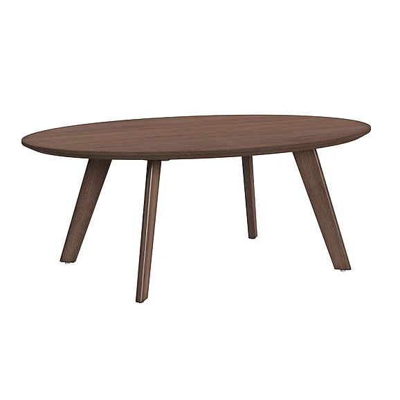 Elements International Theo Three Pack Occasional Set in Walnut T-9160-5-OT