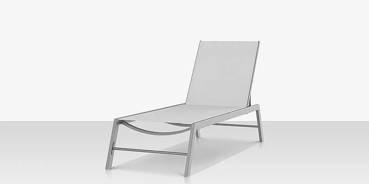 DecoScape Tides Armless High Chaise SF-3006-134-2