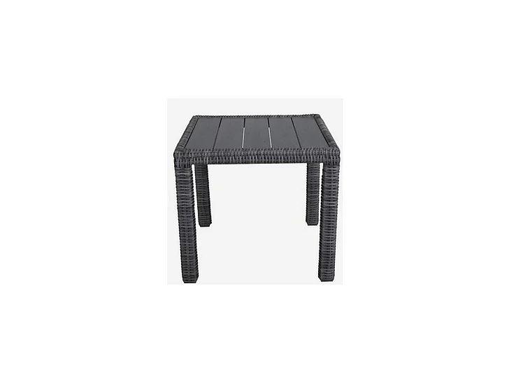 South Sea Outdoor Timberline End Table in Frame Platinum Finish 71443-PLT