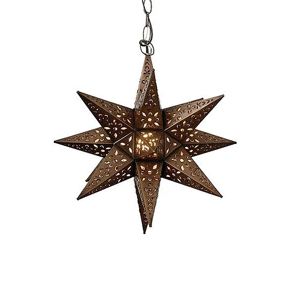 Worlds Away 15" Punched Tin Star TIN STAR SM