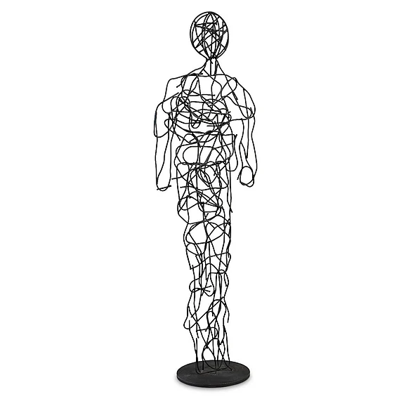 Urbia Naturals Mister Metal Sculpture - Black TN-DR1420