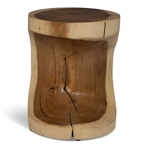 Urbia Naturals Prisana - Accent Stool - Natural TN-SPCR436 CLOSEOUT