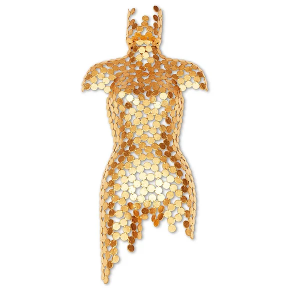 Urbia Naturals Female Torso - Gold Leaf TN-SPDR944-G
