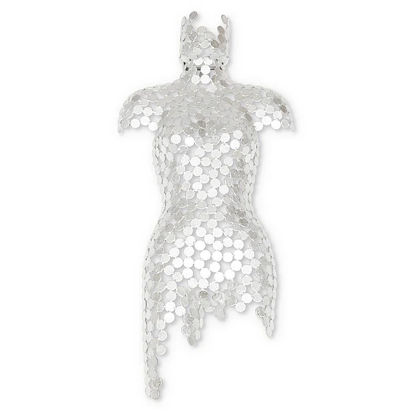 Urbia Naturals Female Torso - Silver Leaf TN-SPDR944-S