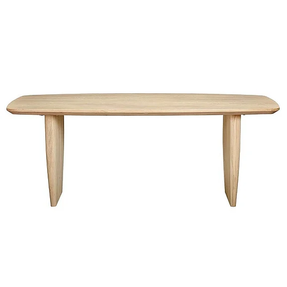 LH Home Bungalow Tonic Dining Table in Biscotti Oak TNC010S-BOA