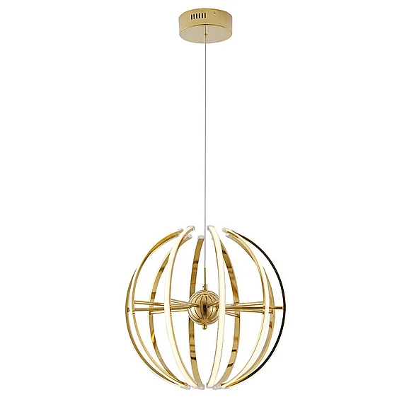 Bethel Gold Aluminium Frame LED Chandelier TR07